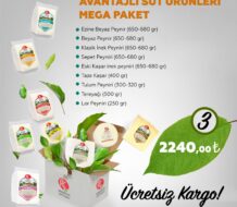 Avantajlı Süt Ürünleri Mega Paket