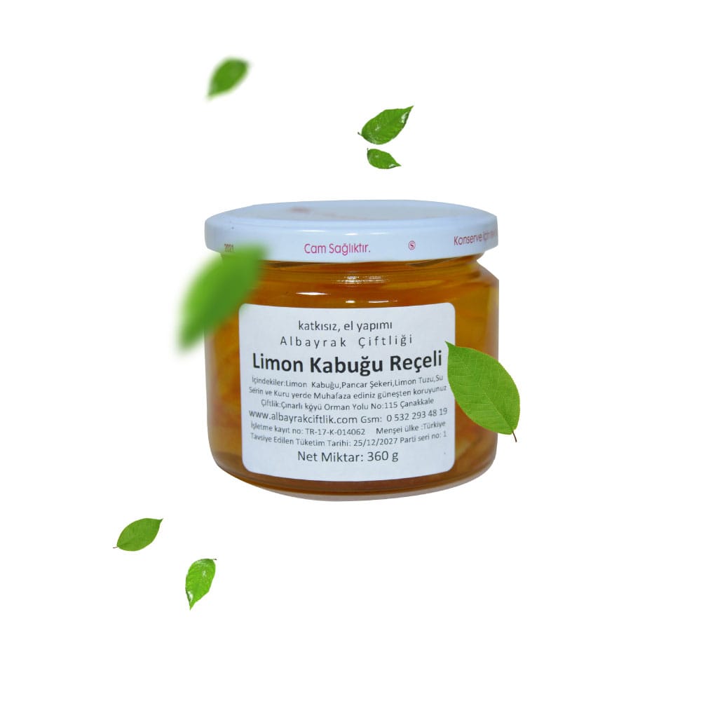 Limon Kabuğu Reçeli 360g