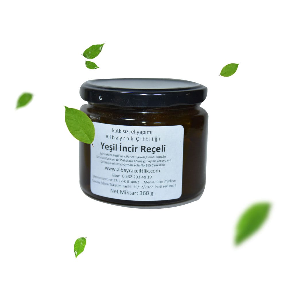 Yeşil İncir Reçeli 360g